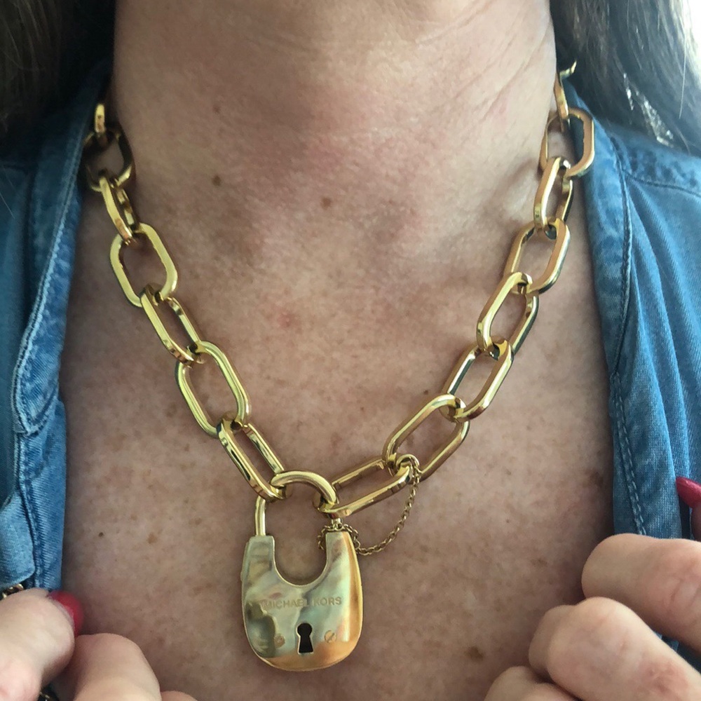 Michael Kors Padlock Necklace